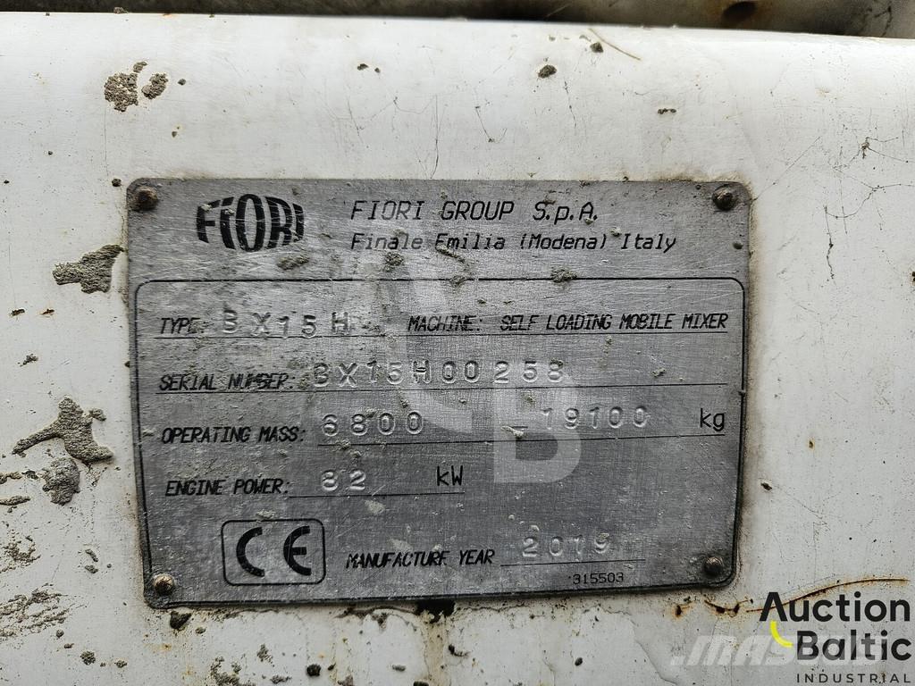 Fiori BX15H Kamioni mešalice za beton