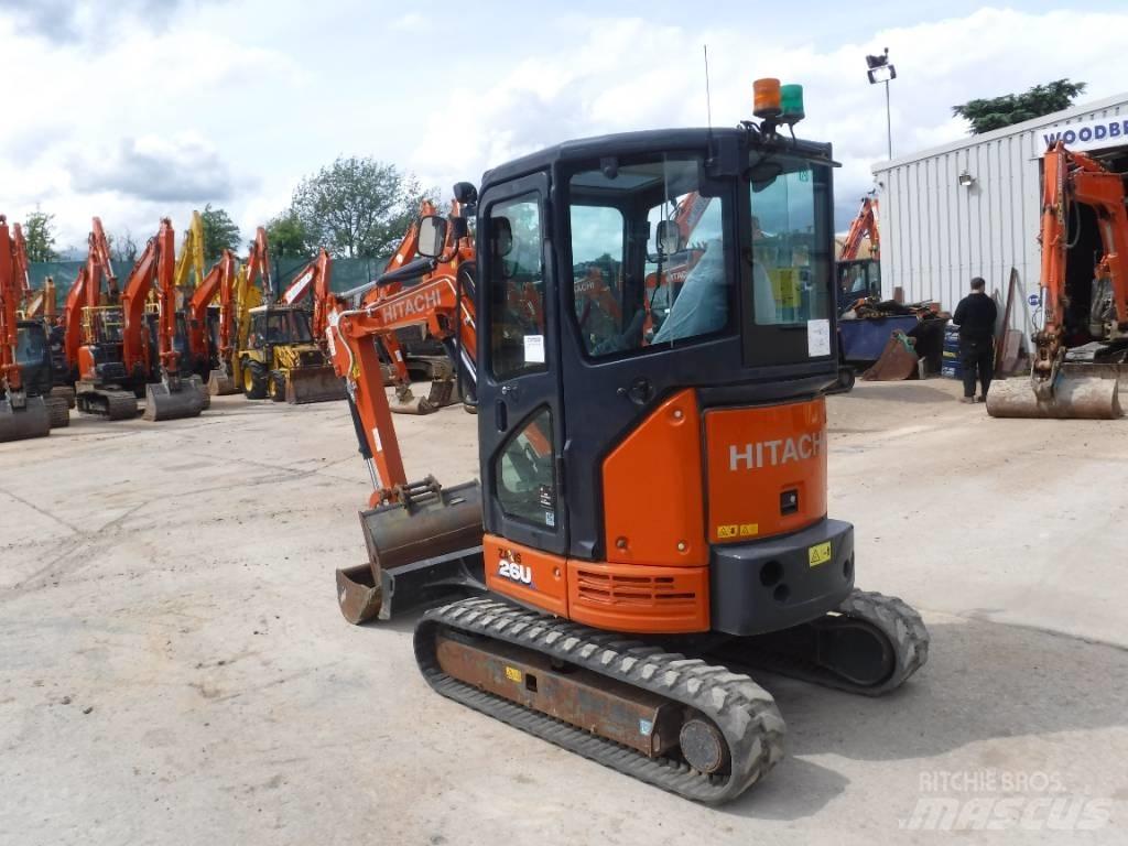 Hitachi ZX 26 U-6 Mini bageri < 7t