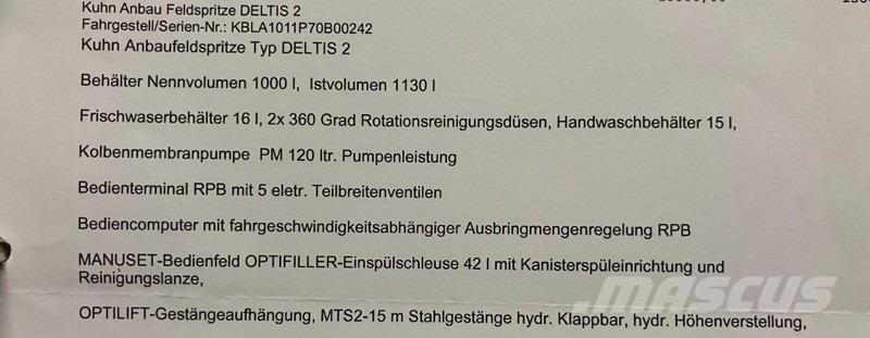 Kuhn Deltis 2 Ostale poljoprivredne mašine