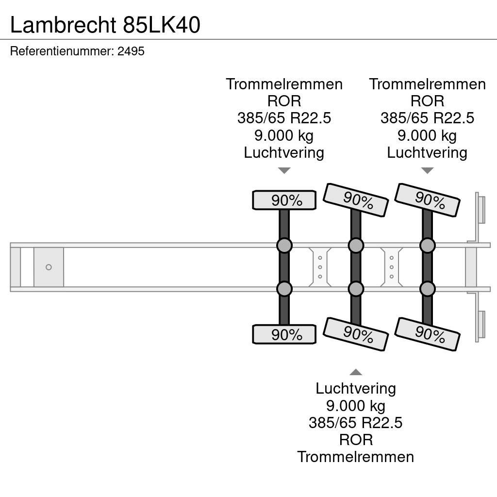  Lambrecht 85LK40 Poluprikolice cisterne