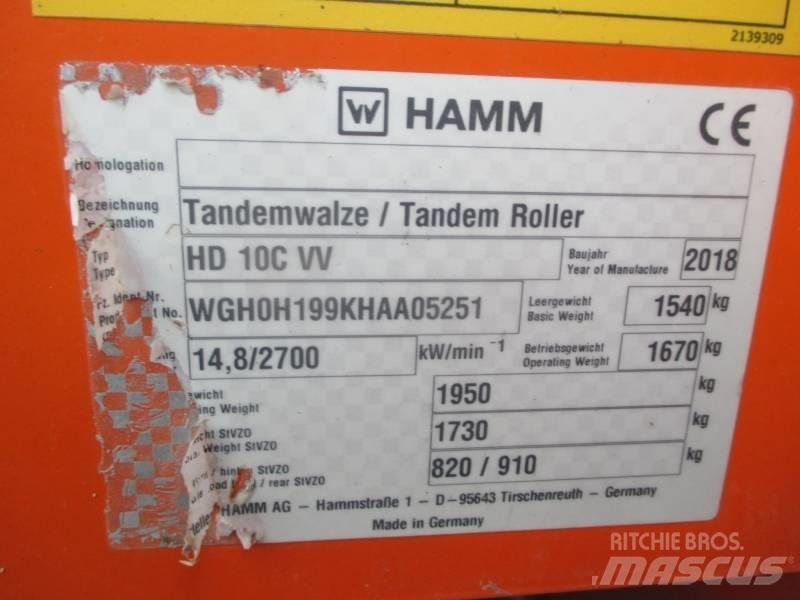 Hamm HD 10 C VV Valjci sa duplim bubnjem