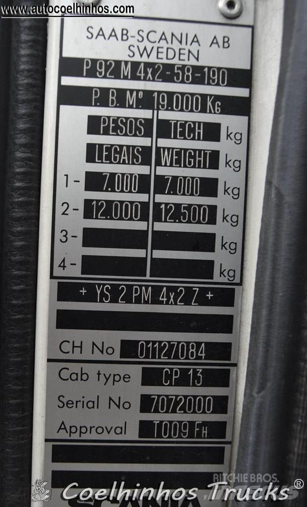 Scania 92 M Kamioni sa ciradom