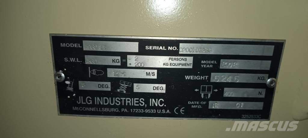 JLG 4069 LE Makazaste platforme