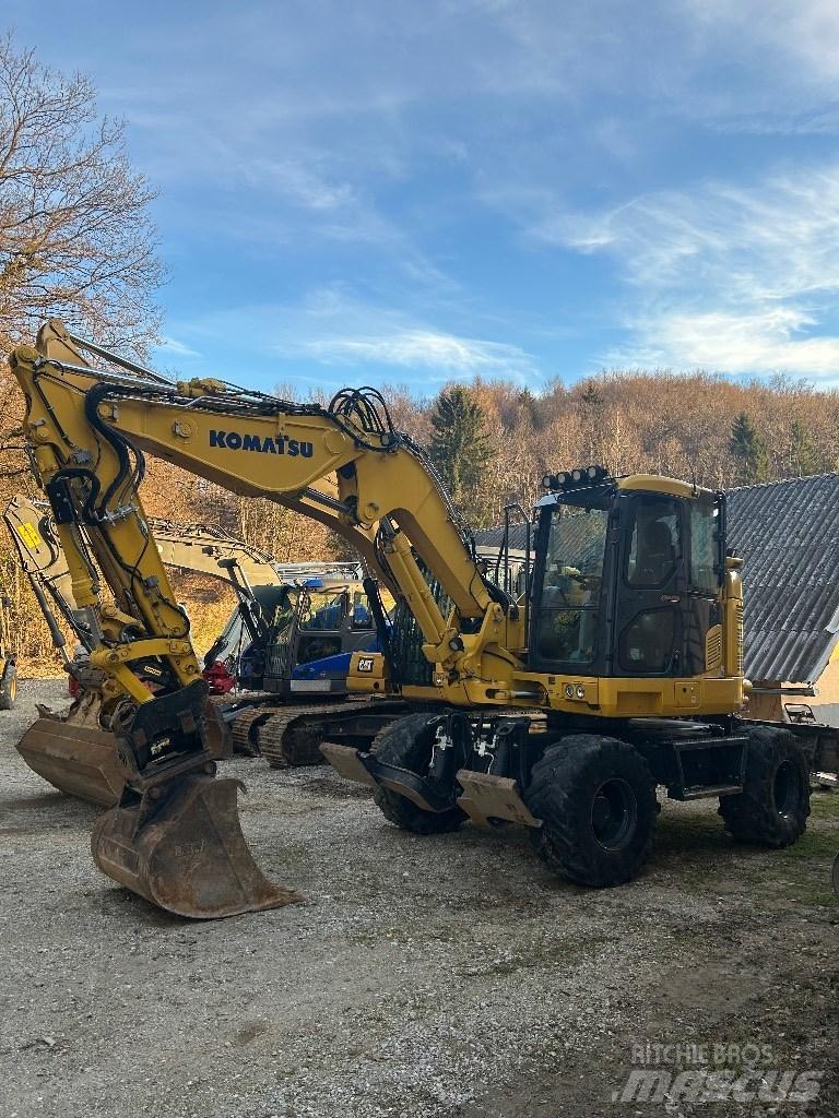 Komatsu Pw118mr11 Bageri točkaši
