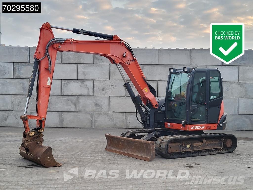Kubota KX080-4a Mini bageri < 7t
