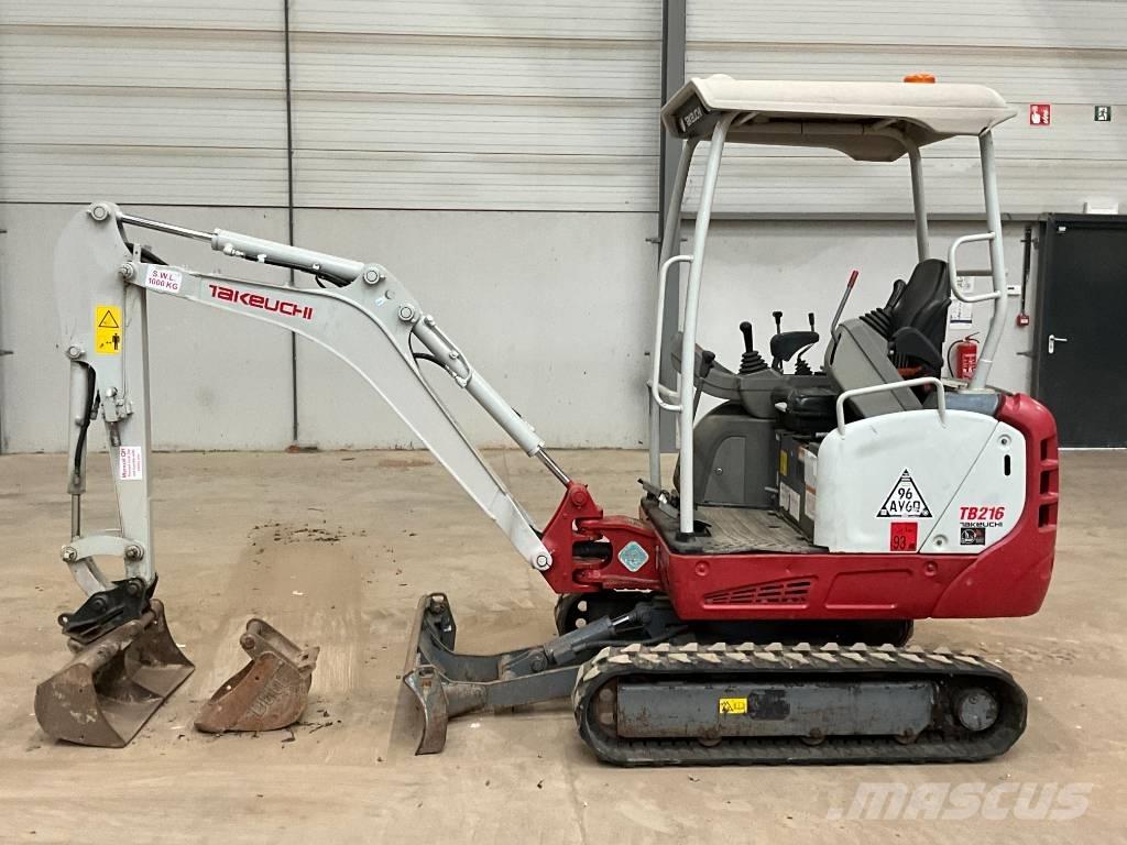 Takeuchi TB 216 Mini bageri < 7t