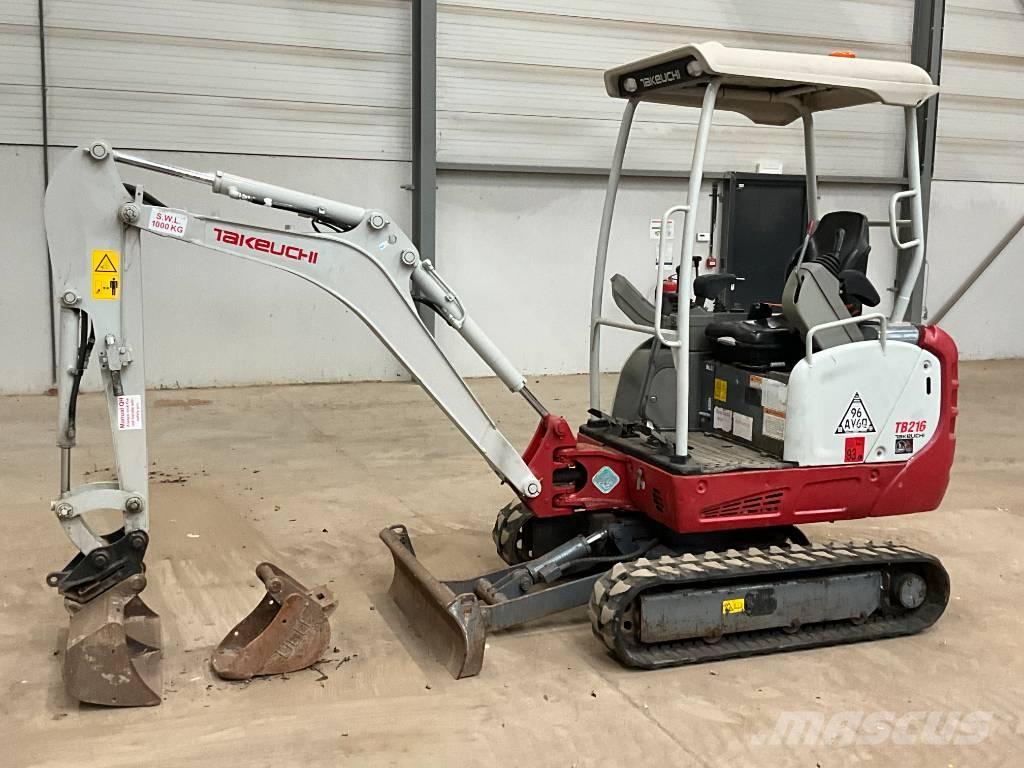 Takeuchi TB 216 Mini bageri < 7t
