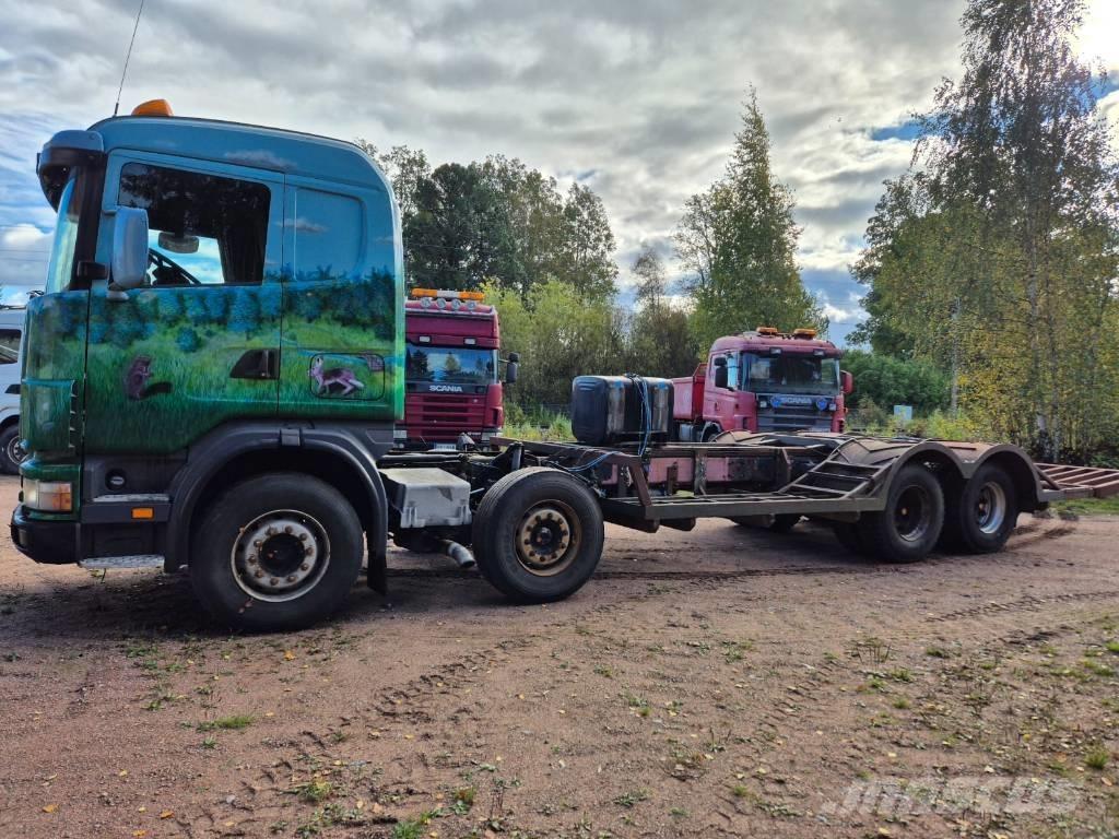 Scania R 124 Kamioni za prevoz šumarskih mašina