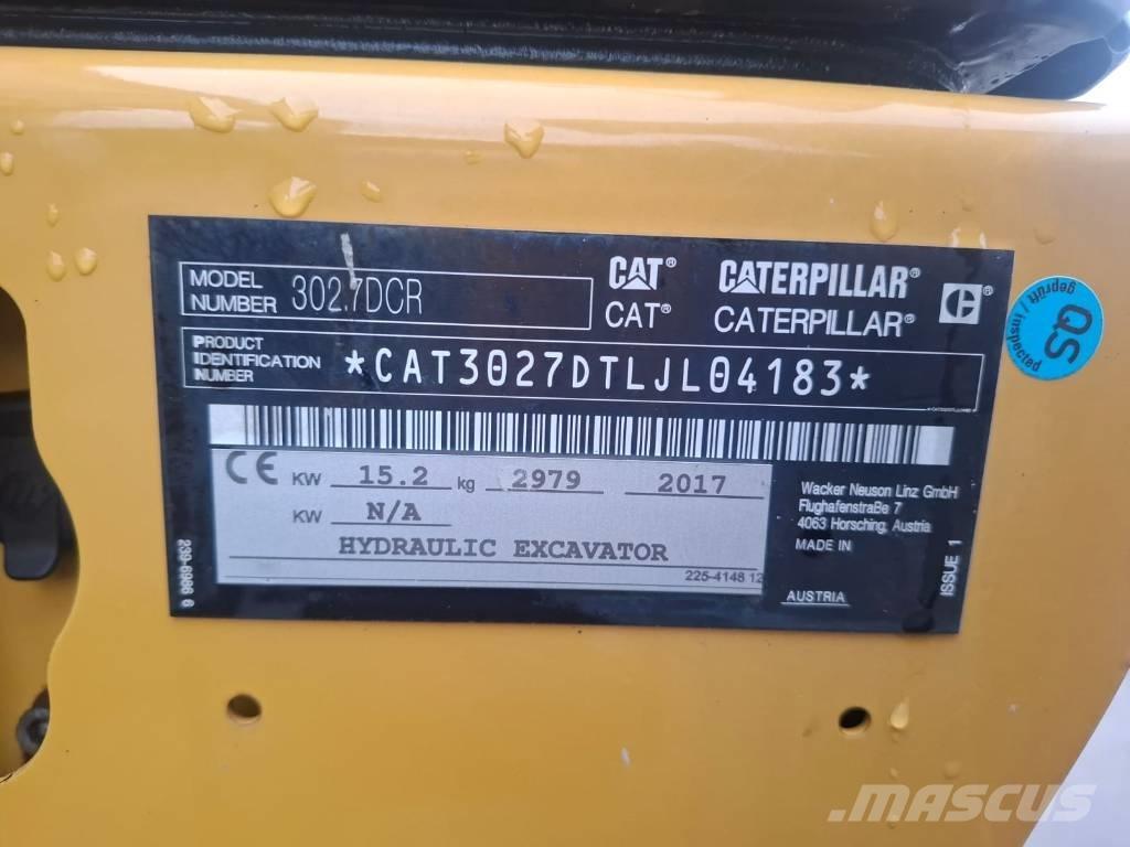 CAT 302.7 D CR Mini bageri < 7t