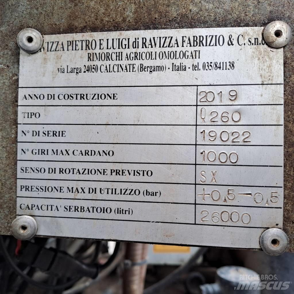  RAVIZZA CB260S4ASIB Cisterne za djubrivo