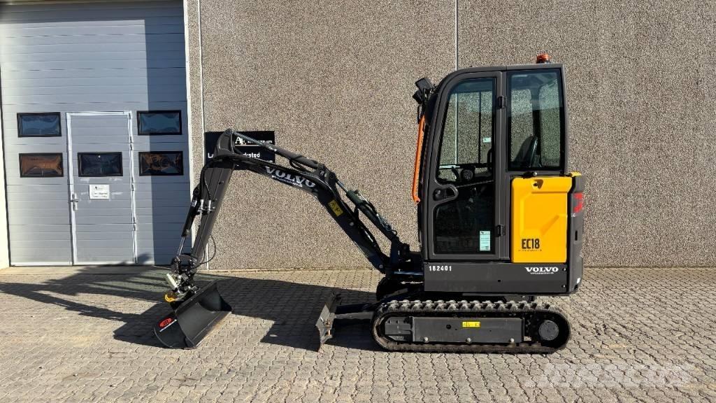 Volvo EC 18 Electric Mini bageri < 7t