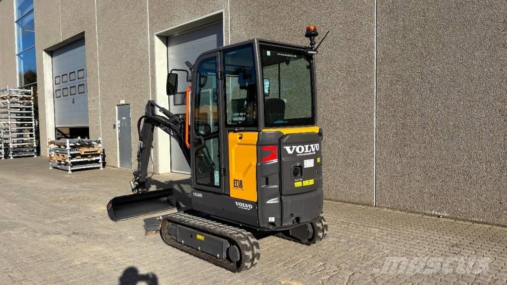 Volvo EC 18 Electric Mini bageri < 7t