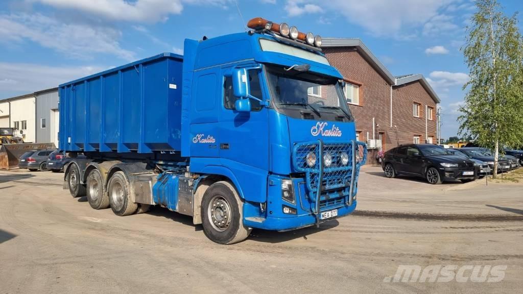 Volvo FH 16 Rol kiper kamioni sa kukom za podizanje tereta