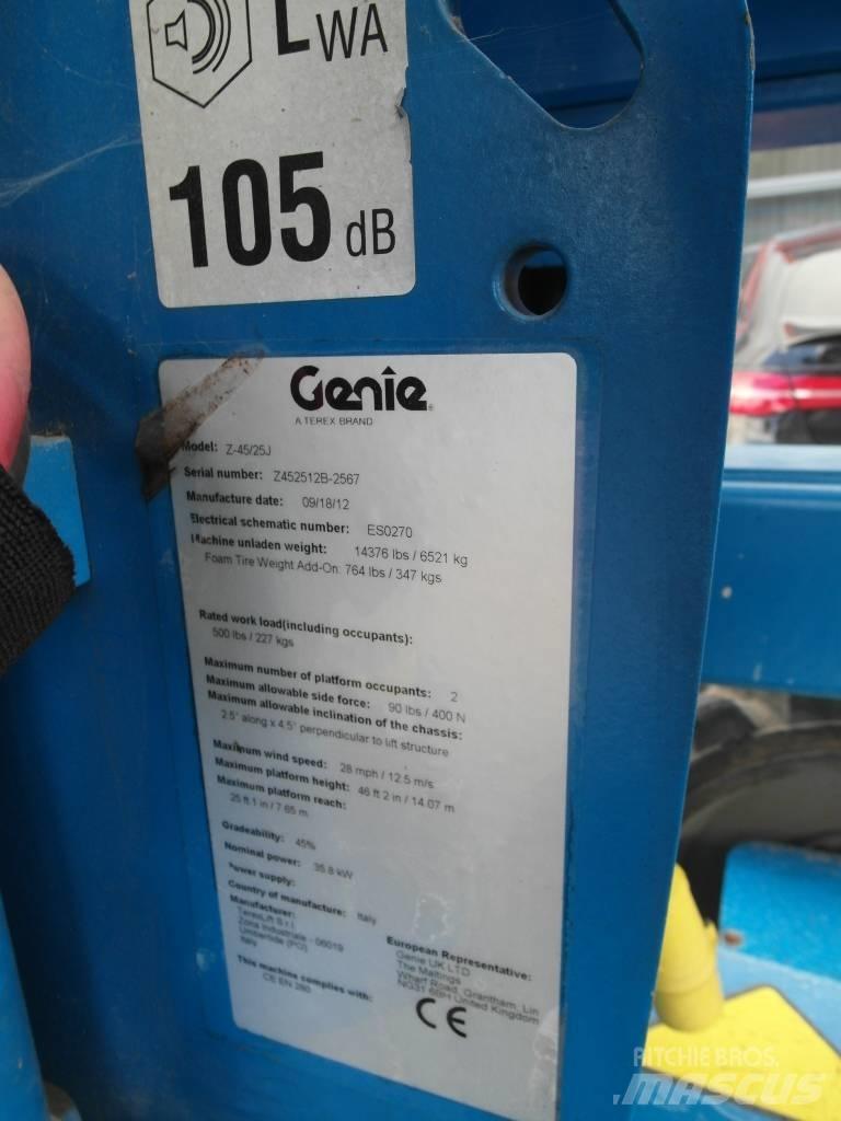 Genie Z 45/25 J Zglobne podizne platforme