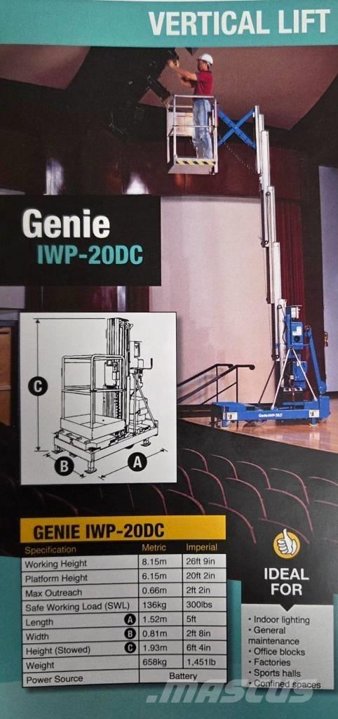 Genie IWP 20 S Jarbolne penjajuće platforme
