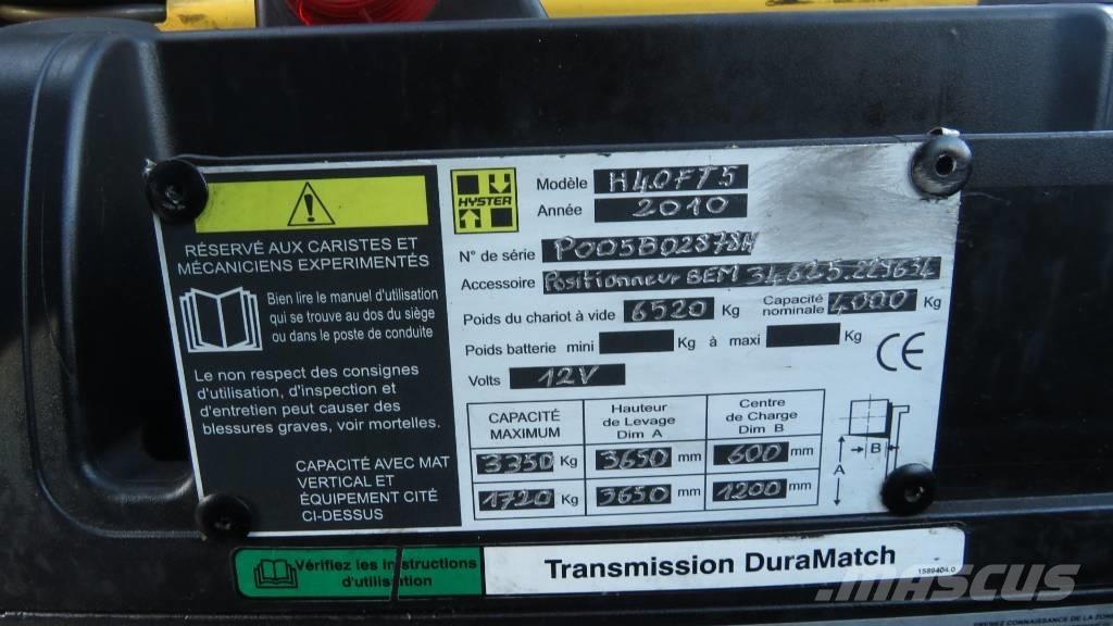 Hyster H4.0FT5 Plinski viljuškari