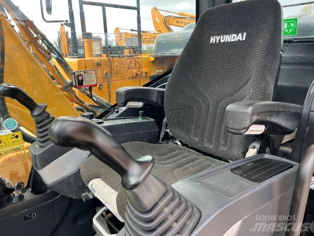 Hyundai HX140L Bageri guseničari