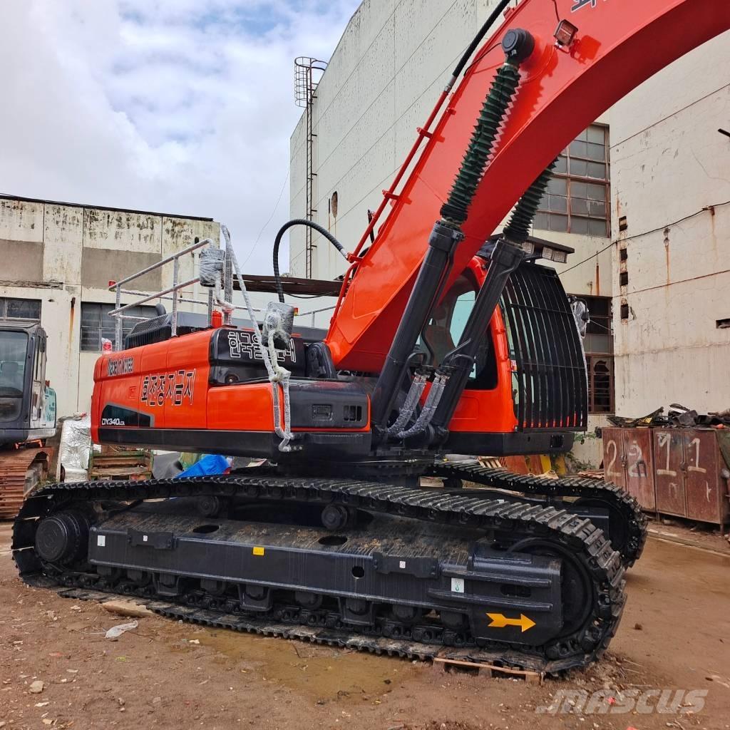 Doosan DX 340 Bageri guseničari