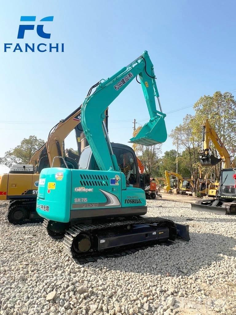 Kobelco SK 75 SR Bageri guseničari