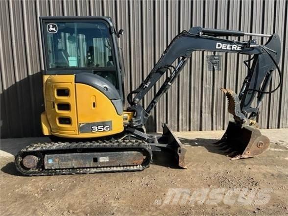 John Deere 35G Mini bageri < 7t