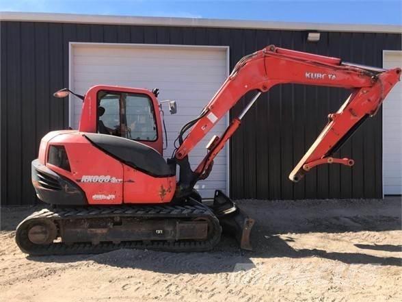 Kubota KX080-4 Bageri guseničari