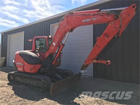 Kubota KX080-4 Bageri guseničari