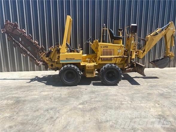Vermeer V4750 Rovokopači freze za kanale Trenčeri