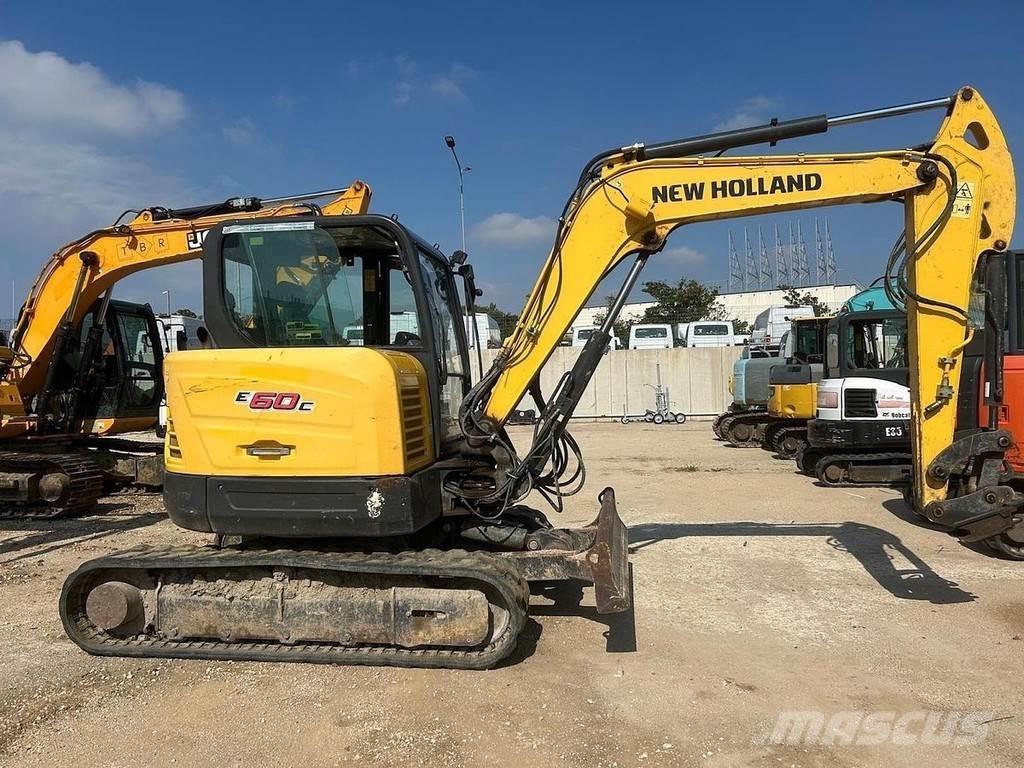 New Holland E60C Mini bageri < 7t