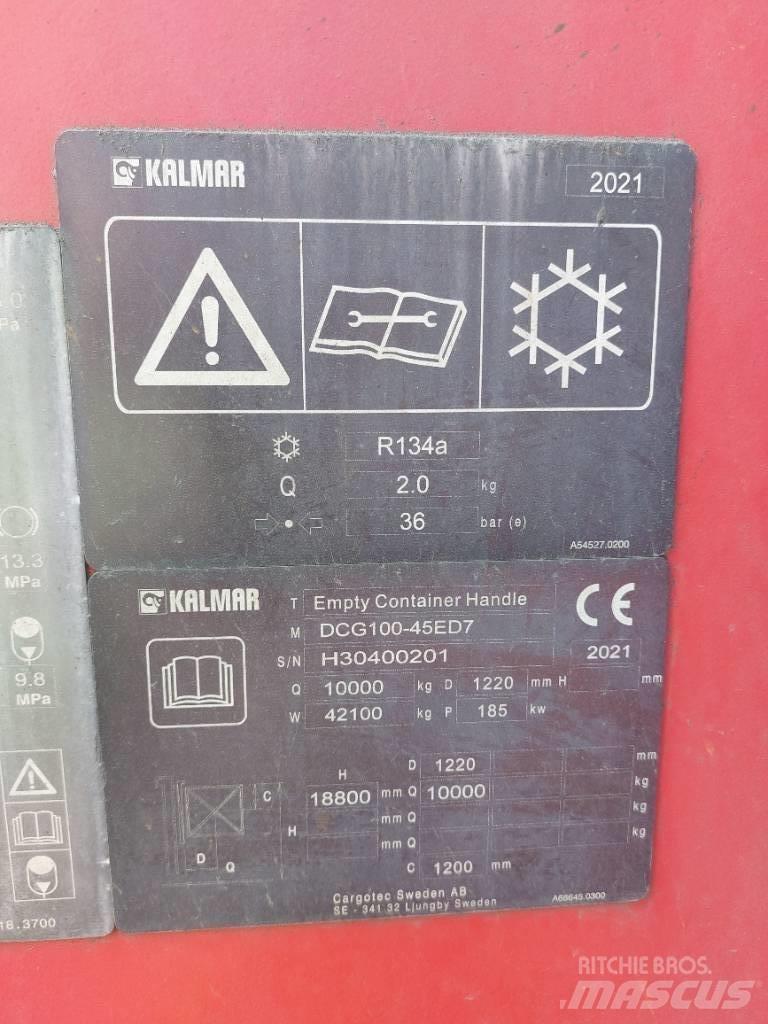 Kalmar DCG100-45ED7 Kontejnerski viljuškari