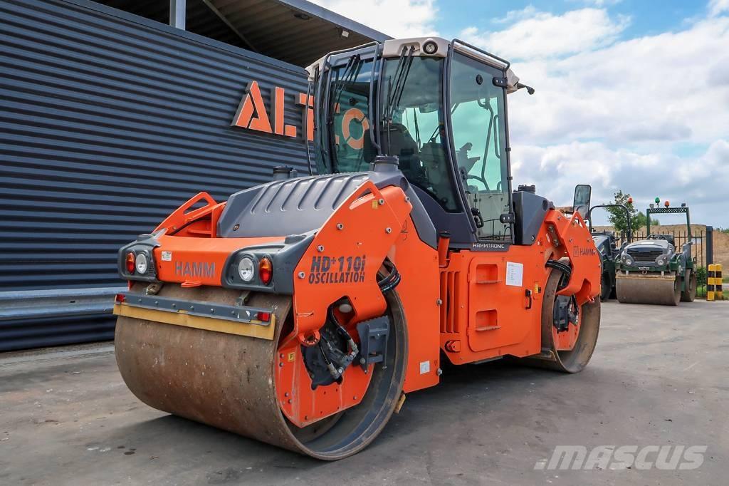 Hamm HD+ 110I VO Valjci sa duplim bubnjem