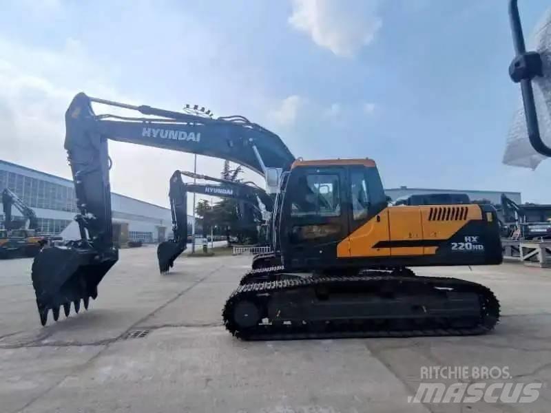 Hyundai HX220HD Bageri guseničari