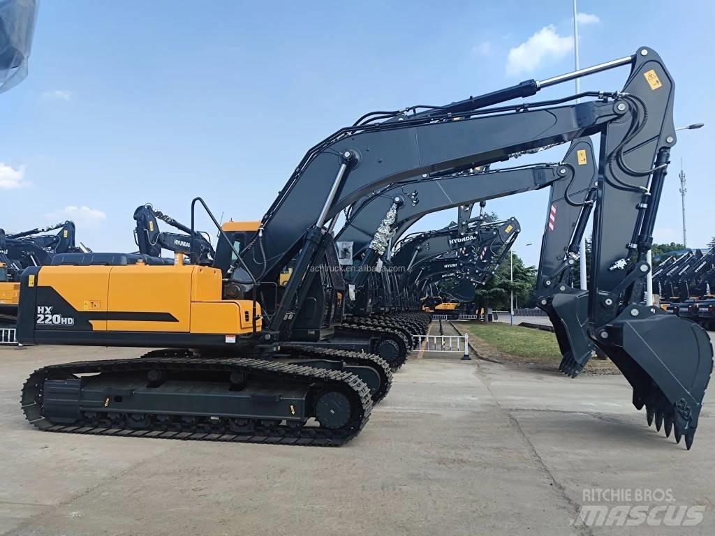 Hyundai HX220HD Bageri guseničari