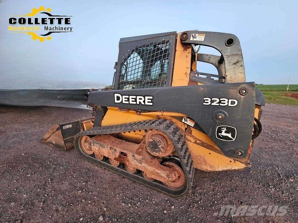 DEERE 323D Skid steer mini utovarivači