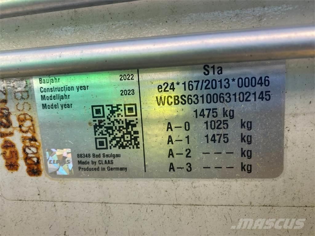 CLAAS VOLTO 1300 T Okretači i sakupljači sena