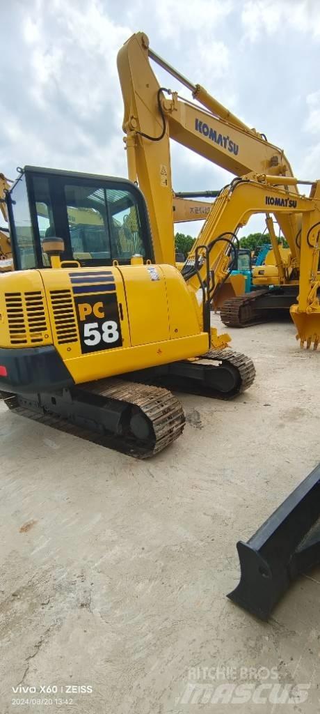 Komatsu PC 58 Mini bageri < 7t