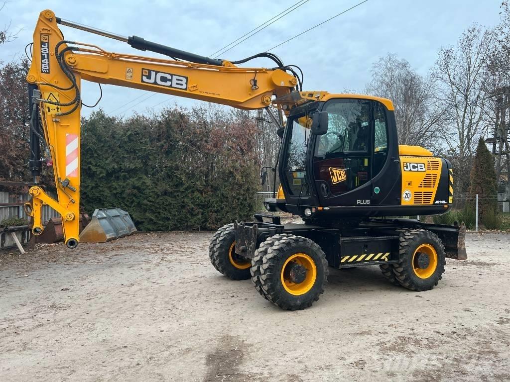 JCB JS 145 W+ TT4i Bageri točkaši