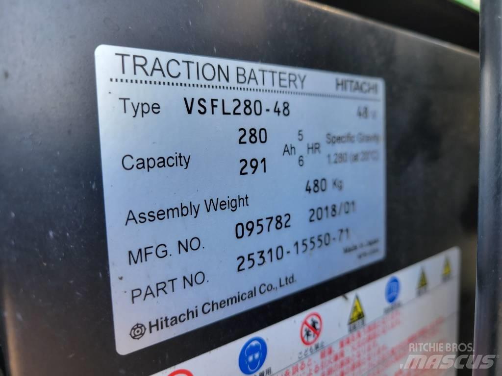 Toyota 8FBRS15 Električni viljuškari