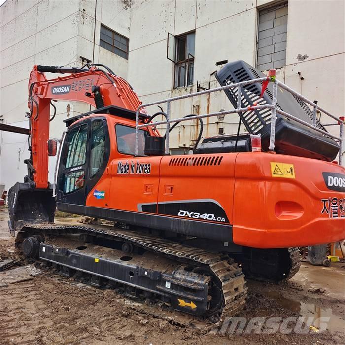 Doosan DX 340 LC Bageri guseničari