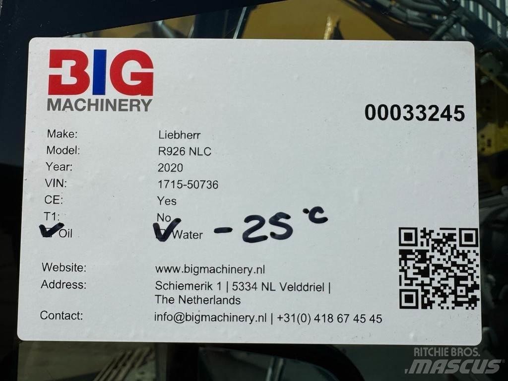 Liebherr R926 NLC Bageri guseničari
