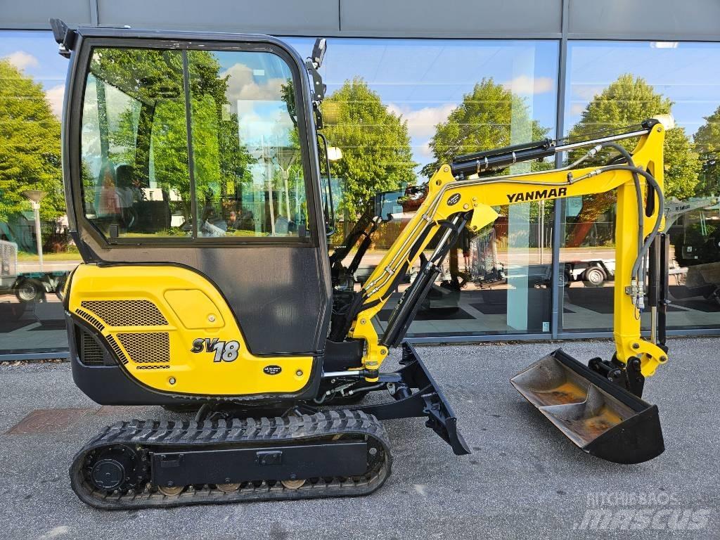 Yanmar SV 18 Mini bageri < 7t