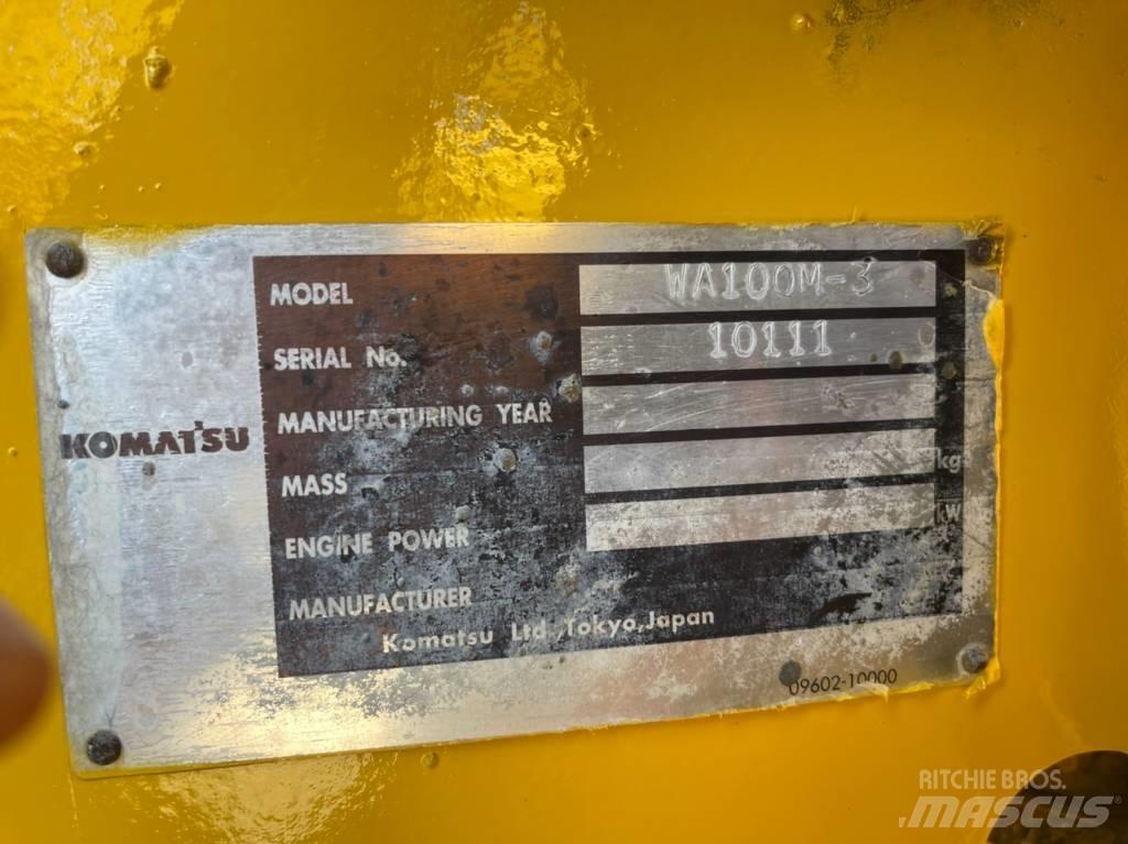 Komatsu WA100M-3 Utovarivači na točkove