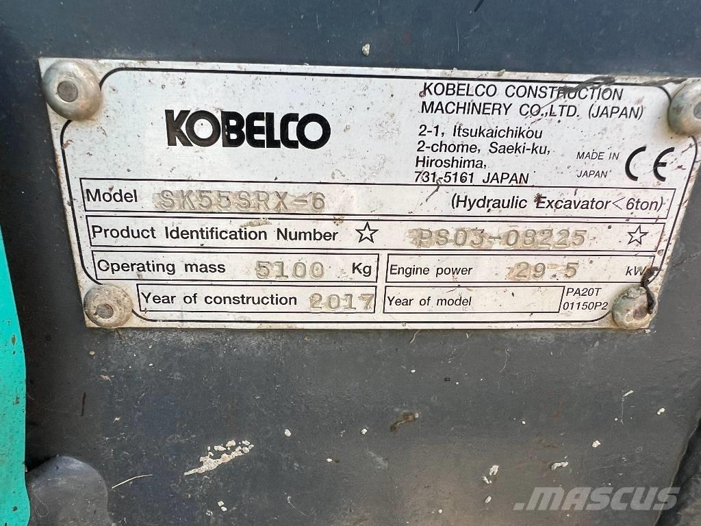 Kobelco SK 55 SRX-6 Mini bageri < 7t
