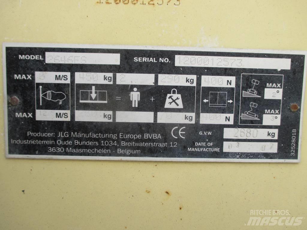 JLG 2646 ES Makazaste platforme