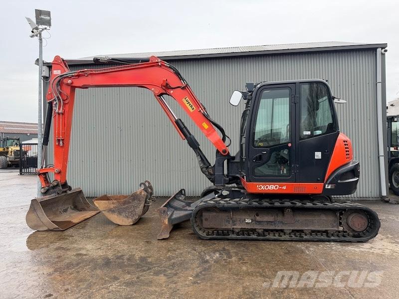 Kubota KX 080-4 Midi bageri 7t – 12t