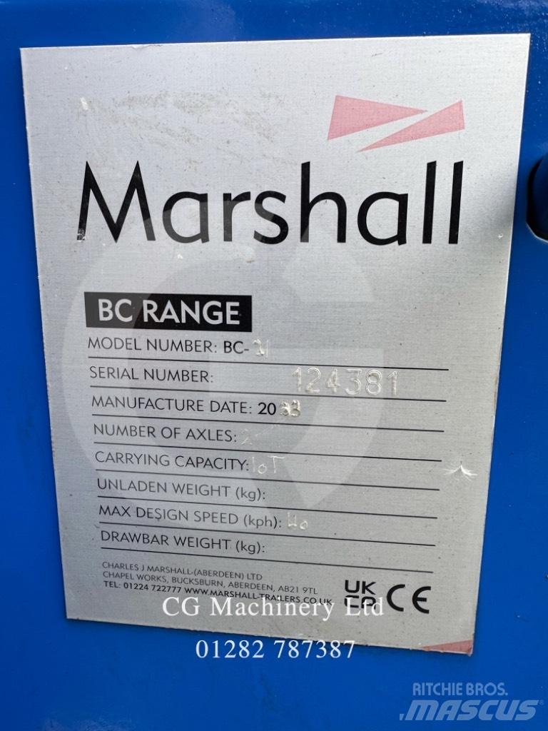 Marshall BC21 Prikolice za bale