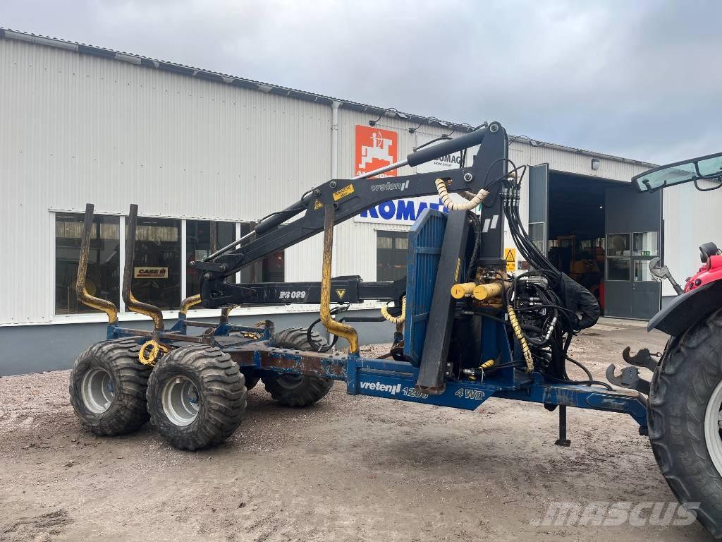 Vreten 1200 4wd Šumske prikolice