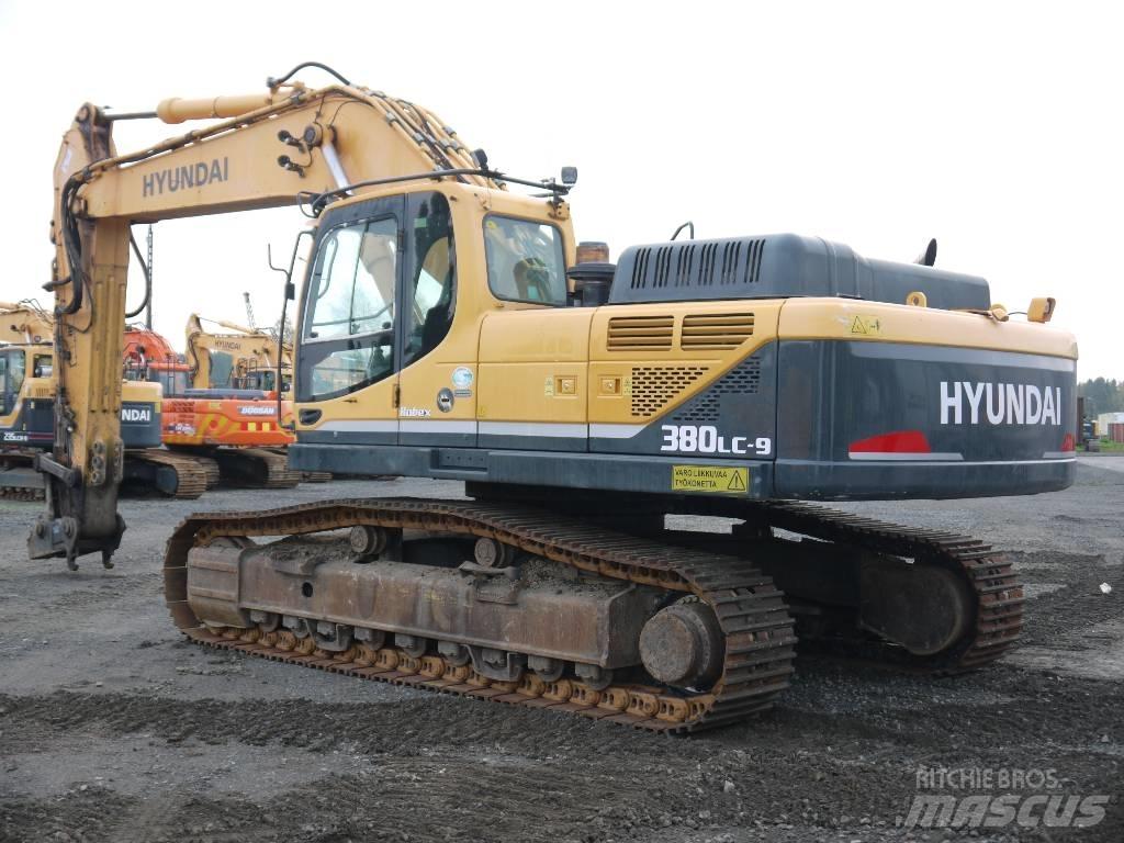 Hyundai R 380 LC-9 Bageri guseničari