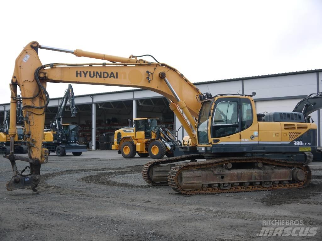 Hyundai R 380 LC-9 Bageri guseničari