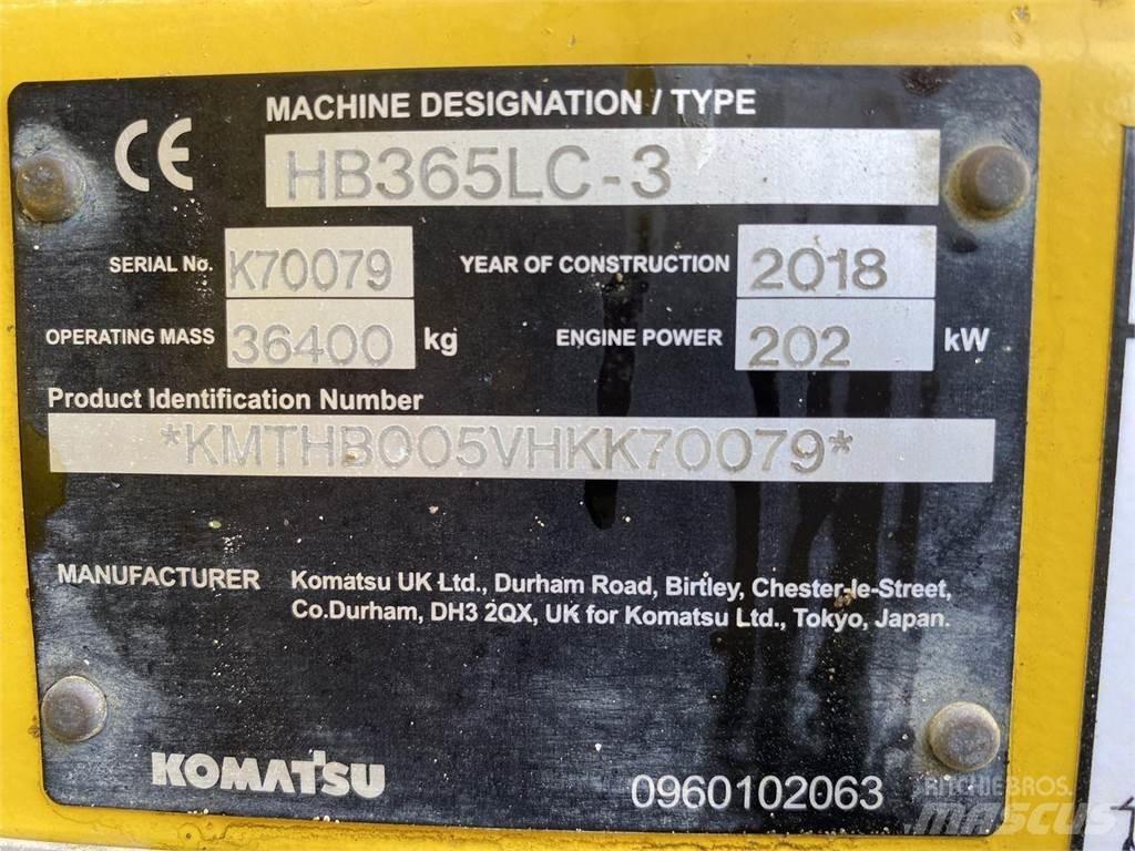 Komatsu HB365LC-3 Bageri guseničari