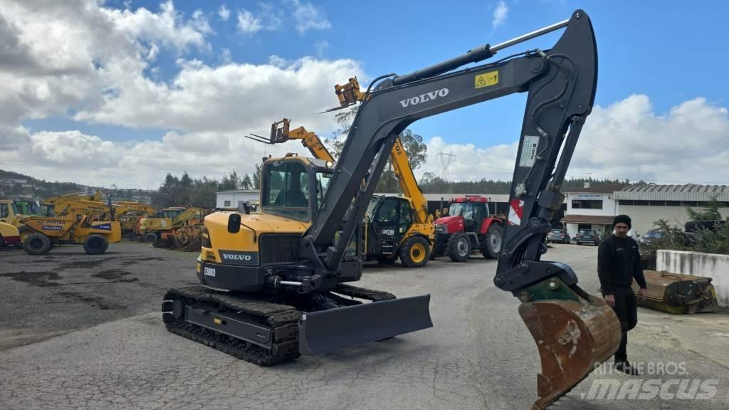 Volvo ECR 88 D Midi bageri 7t – 12t